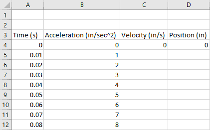 excel integral